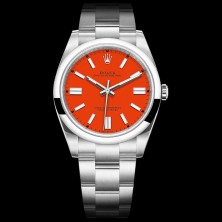 Rolex Oyster Perpetual 41mm Red Dial (Арт. RW-9271)