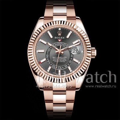 replica rose gold sky dweller