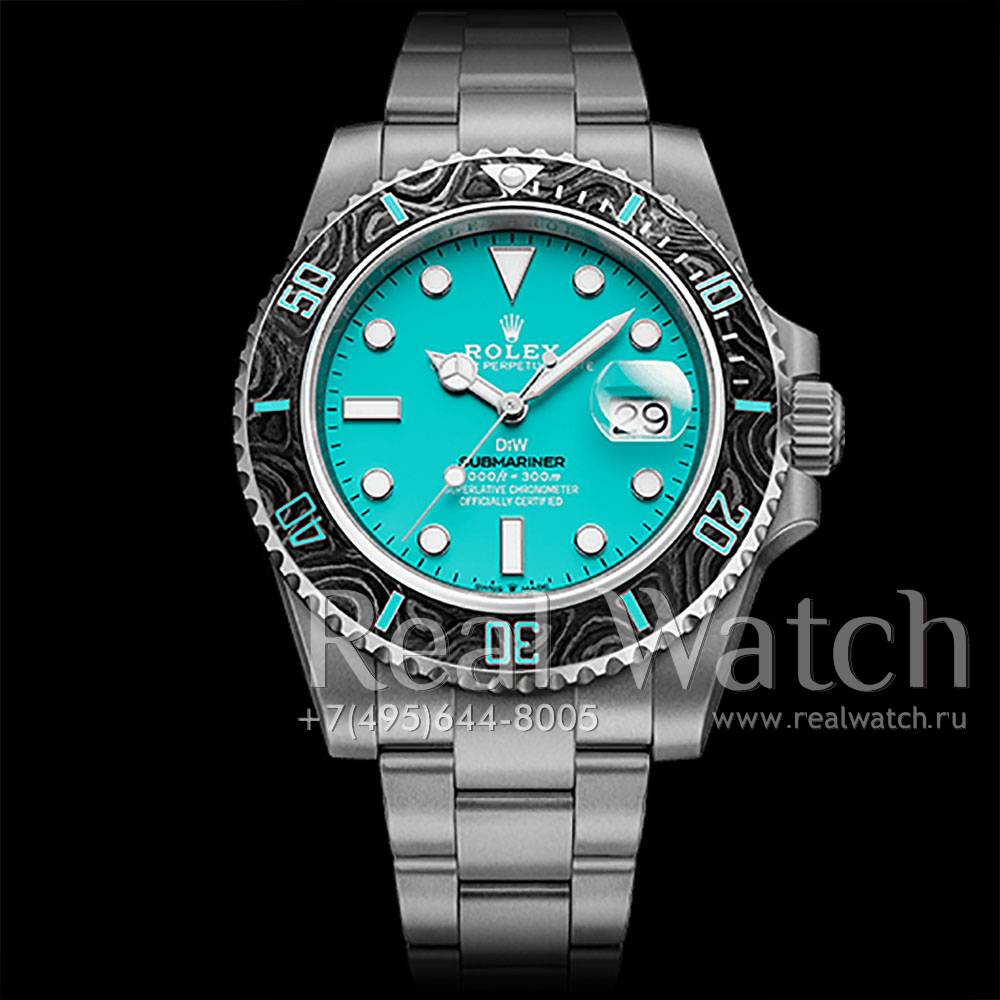 Rolex Submariner DiW Custom Edition Aquamarine